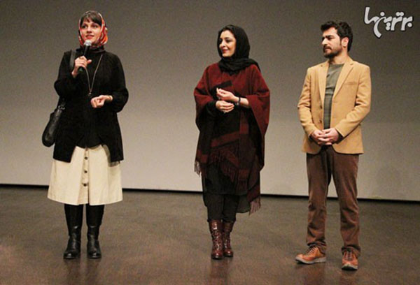 عکس از ساره بیات و آیدا پناهنده در مراسم اکران خیریه فیلم «ناهید»
