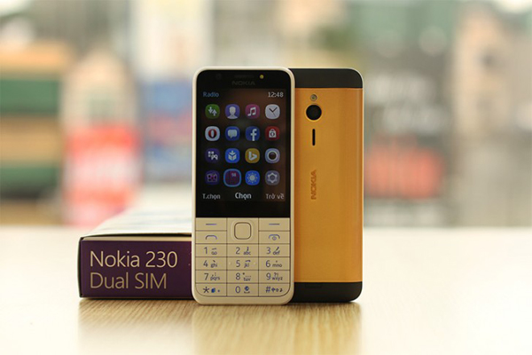 Nokia 230 را با بدنه‌ای از طلای 24 عیار بخرید