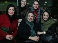 خانم های بازیگر در حاشیه روز سوم جشنواره فیلم فجر