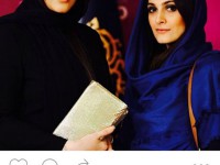 سارا منجزی پور و آناهیتا دری در حاشیه روز پایانی جشنواره فیلم فجر