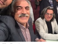 سلفی علیرضا شجاع نوری در کنار سایر منتقدین عزیز سینما در حاشیه اختتامیه جشنواره فیلم فجر