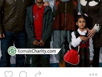 سینا حجازی و میترا حجار در کنار کودکان مرکز خیریه کتایون ریاحی، به دور از هیاهوی جشنواره