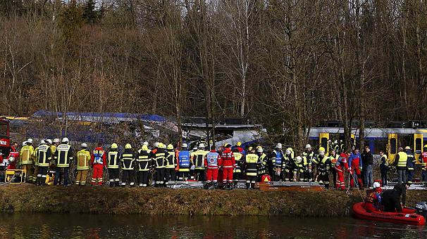 فیلم/ برخورد مرگبار دو قطار مسافربری در آلمان