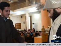 فیلم/ حضور علنی ابوبکر البغدادی در فلوجه عراق
