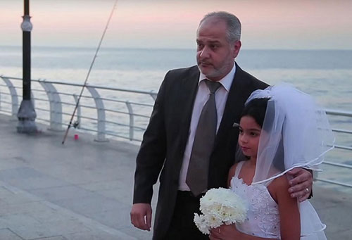 عروسی دختر 12 ساله در لبنان +عکس