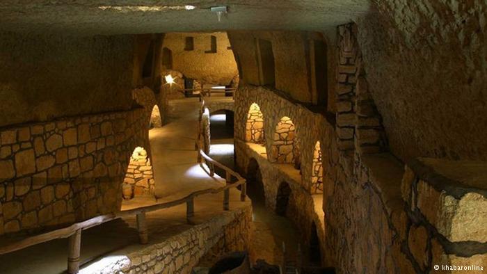 تصاویر شهر زیرزمینی شگفت‌انگیز و باستانی در کیش