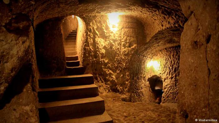 تصاویر شهر زیرزمینی شگفت‌انگیز و باستانی در کیش