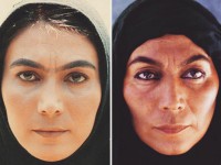 دو گریم متفاوت از خانم بازیگر معروف ایرانی