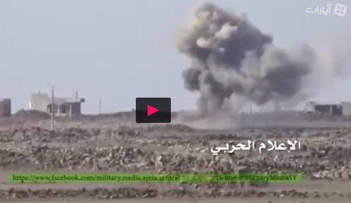 فیلم/ حومه درعا - کمین ارتش سوریه و حزب الله برای النصره