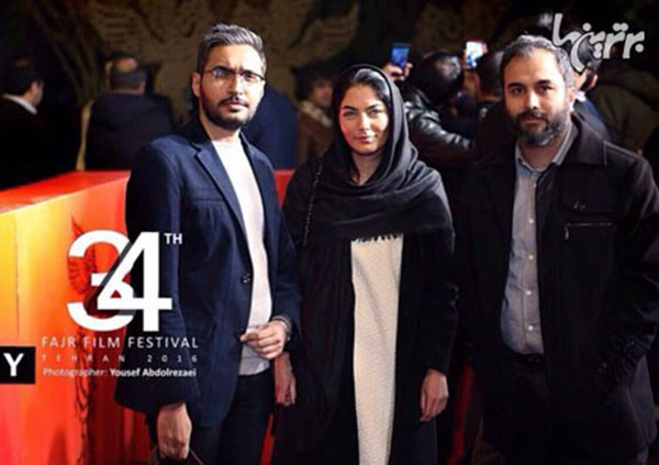 الهام حاج فتحعلی بازیگر تازه کار و هنرمندِ کشورمان که فیلم «چهارشنبه» را در جشنواره ی امسال دارد، بدون سر و صدا در مراسم شرکت کرد