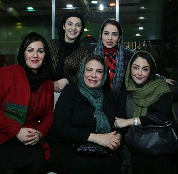 خانم های بازیگر در حاشیه روز سوم جشنواره فیلم فجر