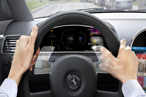 با فناوری جدید Continental می‌توانید با انگشتان خود هرکاری بکنید!