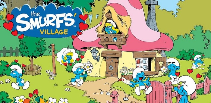 دانلود بازی دهکده اسمورف ها اندروید - Smurfs’ Village 1.7.3a +دیتا