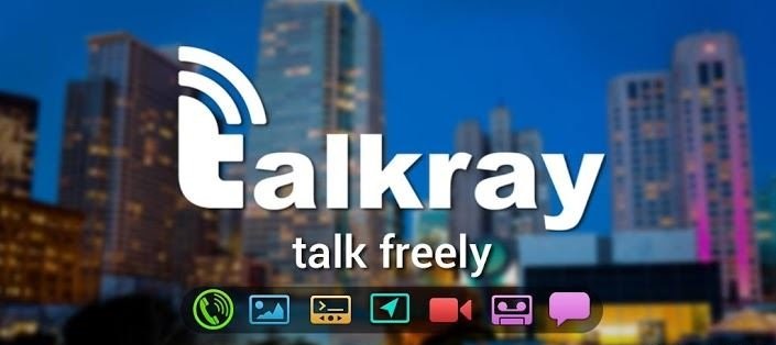 دانلود نرم افزار چت و تماس رایگان اندروید - Talkray – Free Calls and Text 3.121
