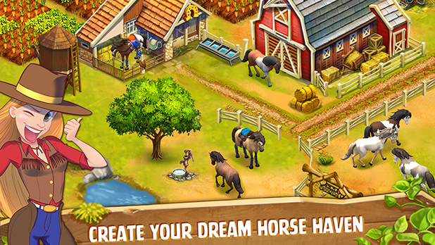 دانلود بازی پرورش اسب اندروید - Horse Haven World Adventures 3.8.0 +دیتا