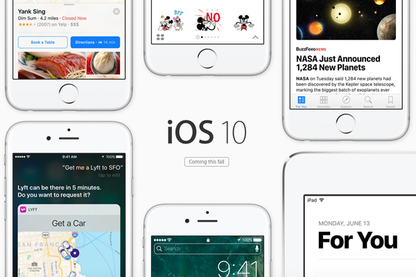 iOS 10 نیامده به‌روز شد