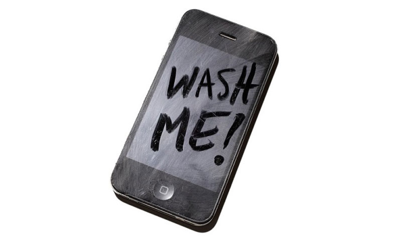 موبایل شما از توالت کثیف تر است!