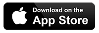 app store button black Download