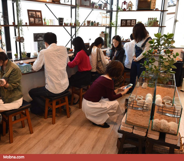 عجیب ترین کافه توکیو(عکس)
