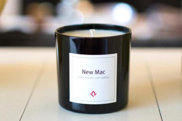 ساخت شمعی که بوی رایانه‌های مک نو را می‌دهد