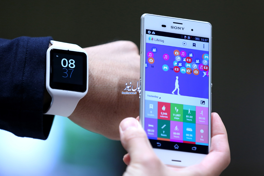 Images Of Sony Corp.'s SmartWatch 3 Wearable Device