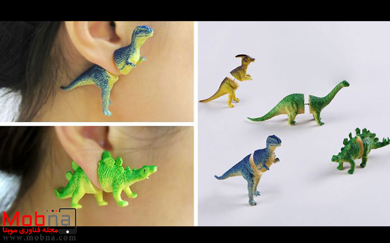 دایناسورهایی روی گوش شما! (عکس)