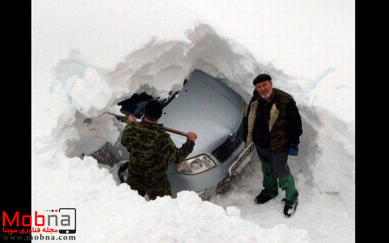 به این میگن برف! (عکس)