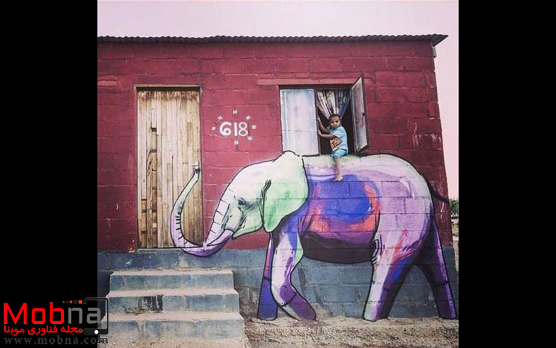 فیل سواری! (عکس)