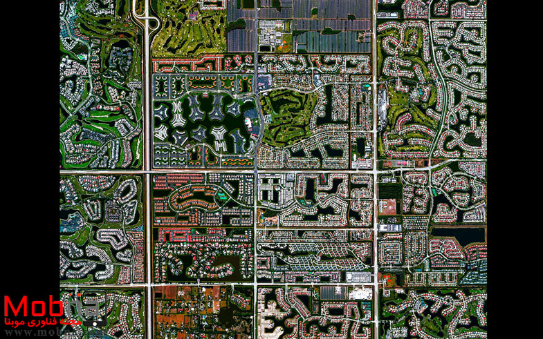 تصویر ماهواره ای شگفت انگیز از فلوریدا (عکس)
