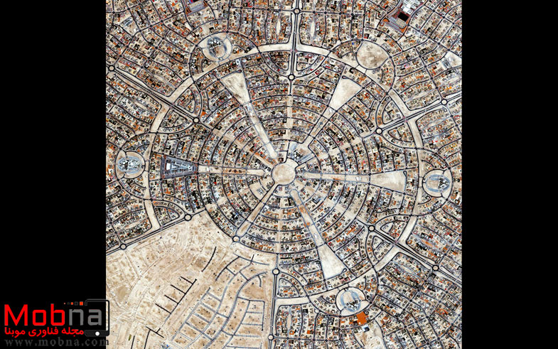 تصویر ماهواره ای شگفت انگیز از ابوظبی (عکس)