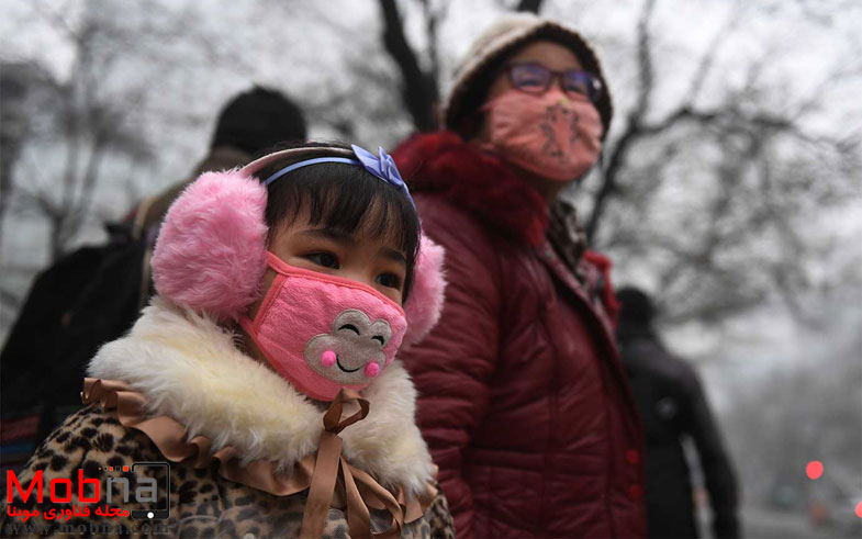 آلودگی هوای این روزها در چین (عکس)