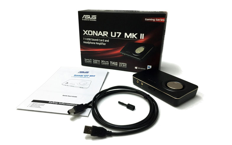 ایسوس کارت صوتیXonar U7 MKII را معرفی کرد
