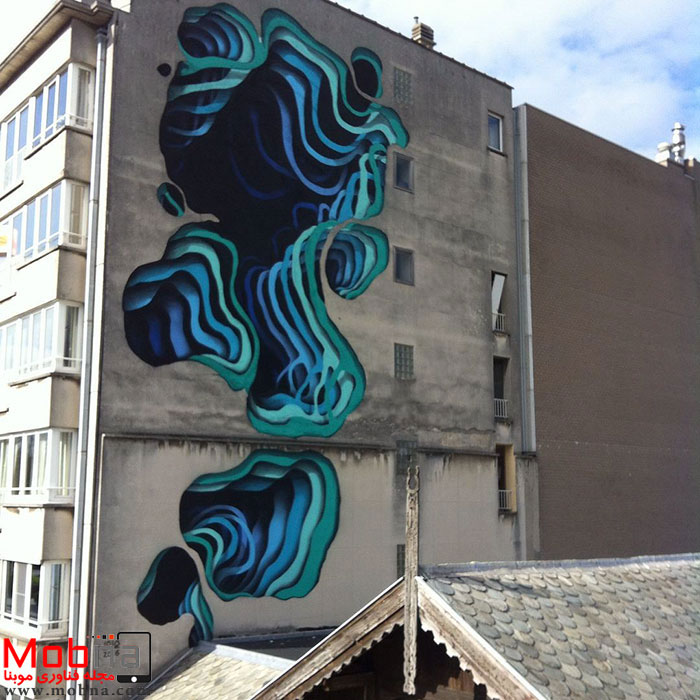 هنر روی دیوارهای شهر! (عکس)