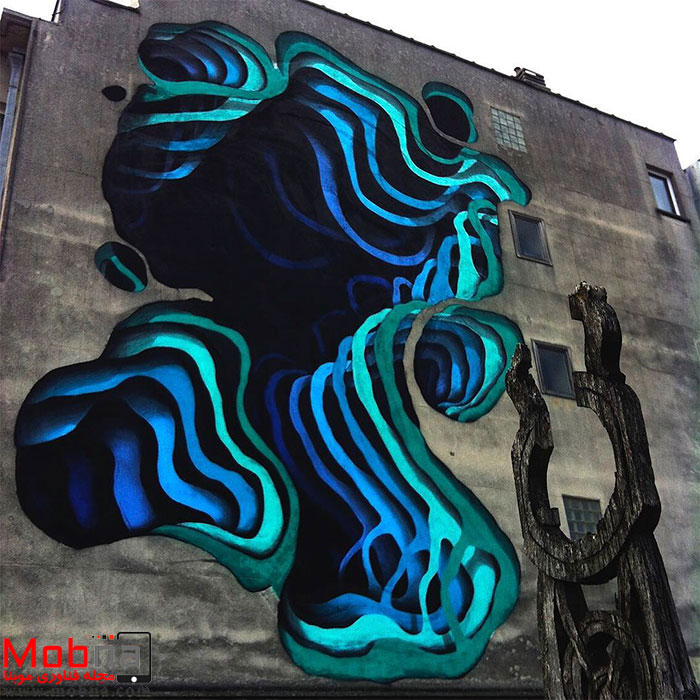 هنر روی دیوارهای شهر! (عکس)