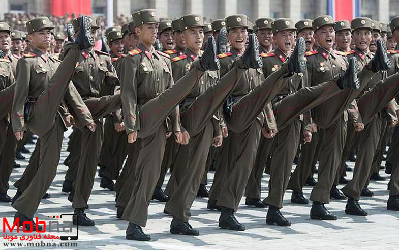 آمادگی جسمانی سربازان کره شمالی! (عکس)