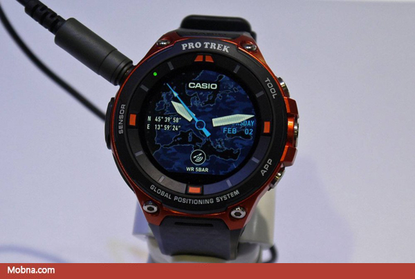 ۱- Casio-WSD-F20-smartwatch