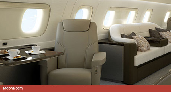 ۷- Lineage_1000_Ultra_Large_Business_Aircraft_Cabin