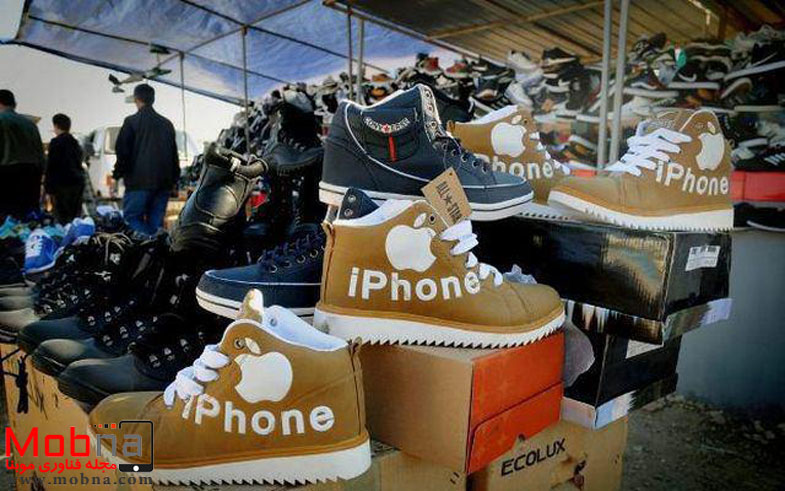کفش اپل در بازار! (عکس)