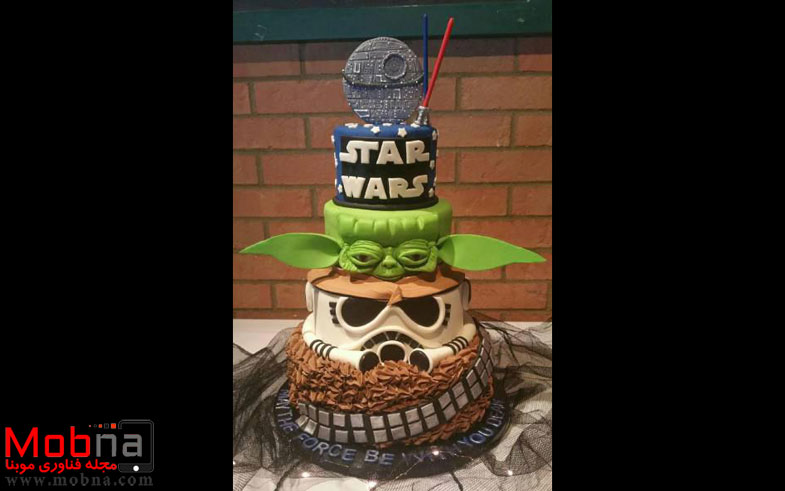 کیک با تم جنگ ستارگان! (عکس)