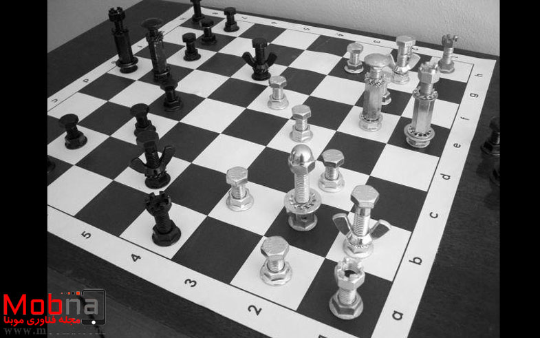 شطرنج کاملا خلاقانه! (عکس)
