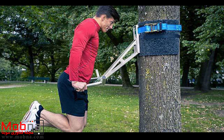 وسیله ای مناسب برای ورزش در پارک! (عکس)