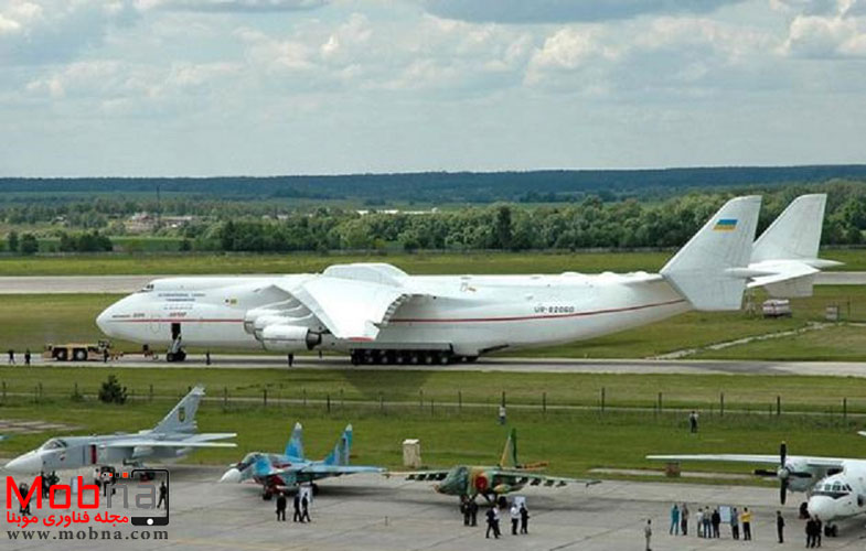 آنتونوف ۲۲۵ مریا، هواپیمایی که فضاپیما حمل می کند (+عکس)
