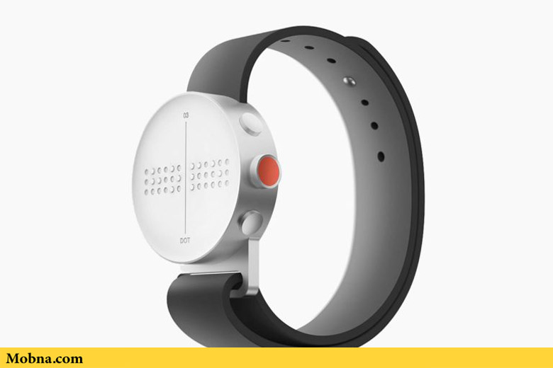 Dot smartwatch braille 5