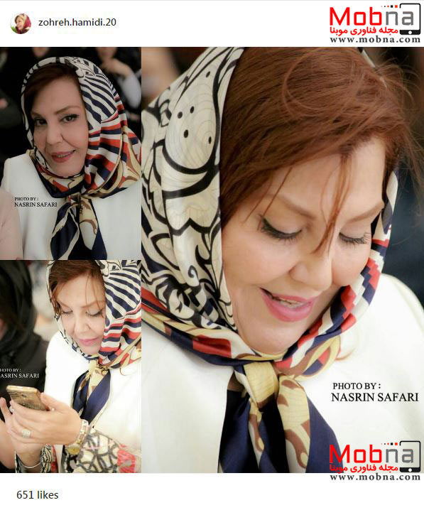 تصاویری از پوشش مدلینگ زهره حمیدی (عکس)