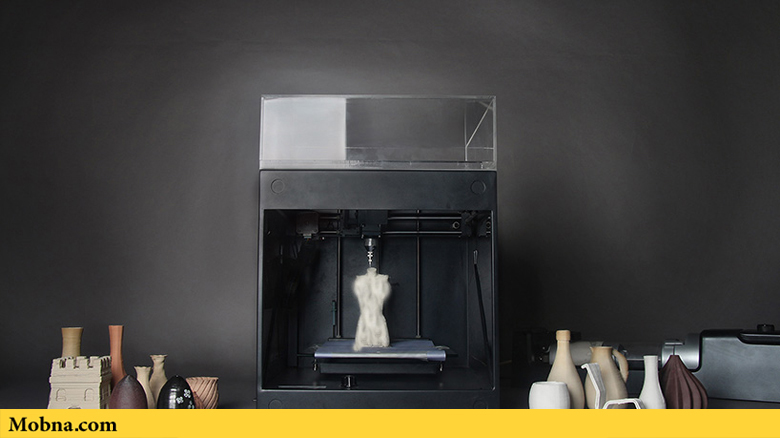 نخستین چاپگر سه‌بُعدی با قابلیت تراش سرامیک (عکس)