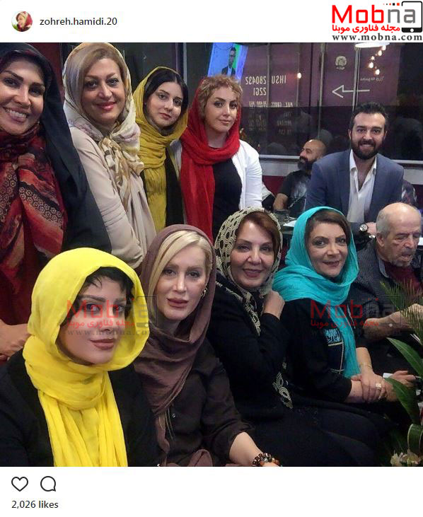 حضور بانوان هنرمند ایرانی در یک جشن تولد (عکس)