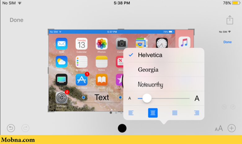 گزارش تصویری نحوه گرفتن اسکرین‌شات در iOS 11