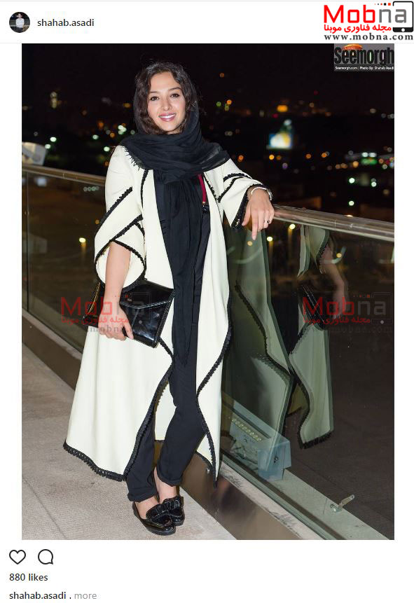 پوشش جالب همسر اشکان خطیبی در جشنواره فیلم شهر (عکس)