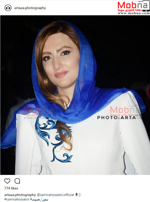سمیرا حسینی در جشن حافظ (عکس)