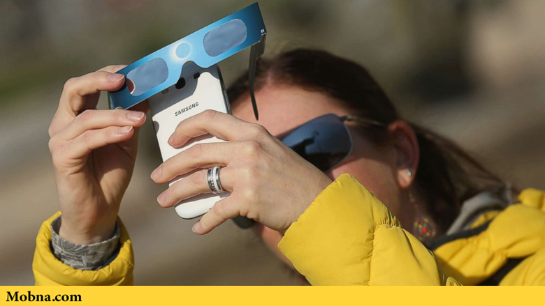 چگونه با گوشی هوشمند از خورشیدگرفتگی عکس بگیریم؟
